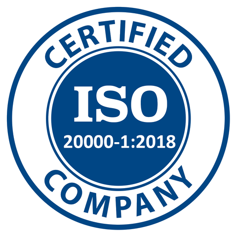 ISO 20000 certification mark